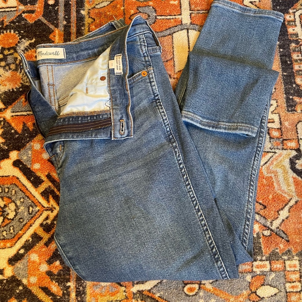 Madewell High Rise Skinny Crop
